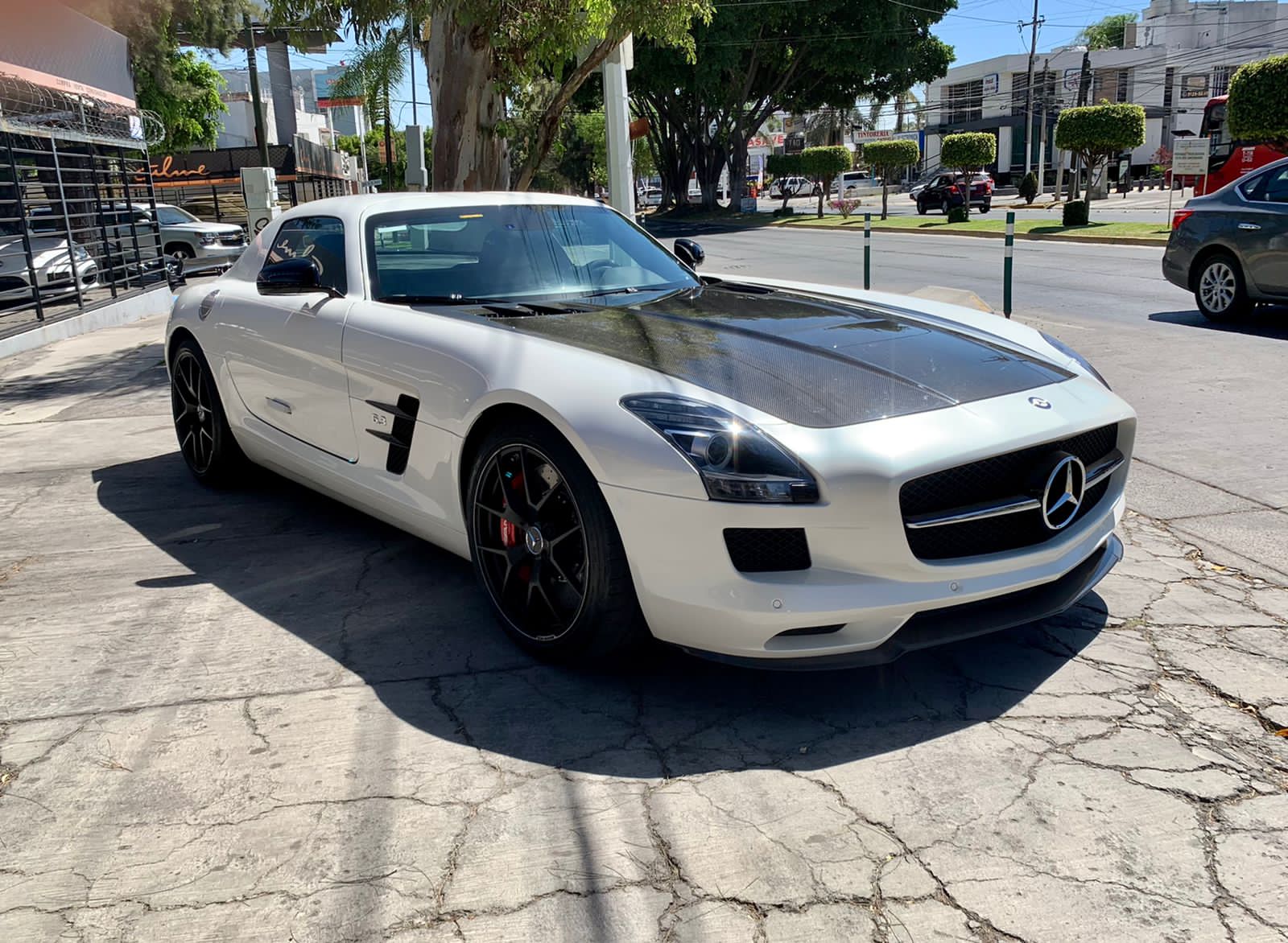 MERCEDES BENZ SLS 63 GT AMG 2014 BLANCO