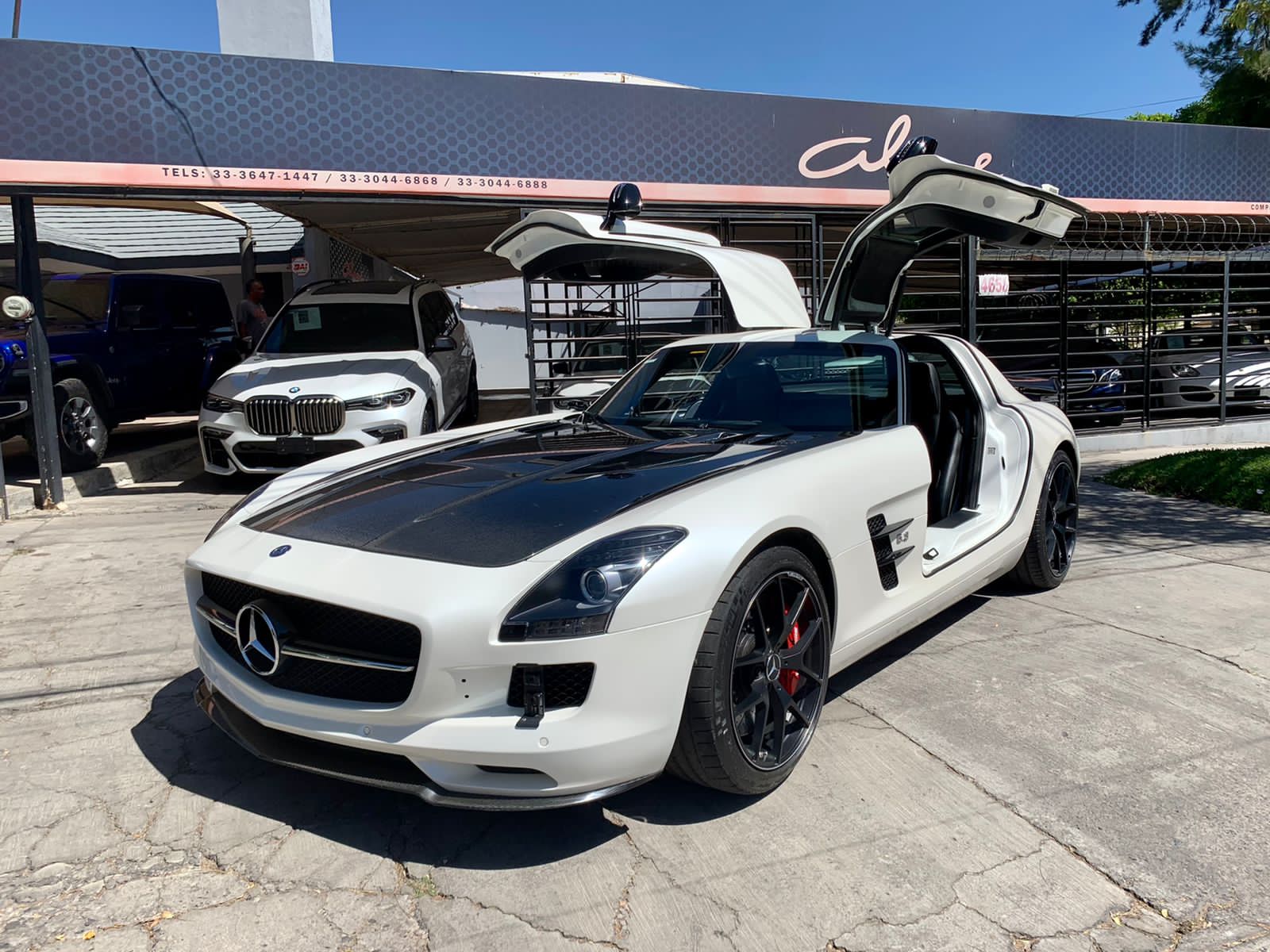 MERCEDES BENZ SLS 63 GT AMG 2014 BLANCO