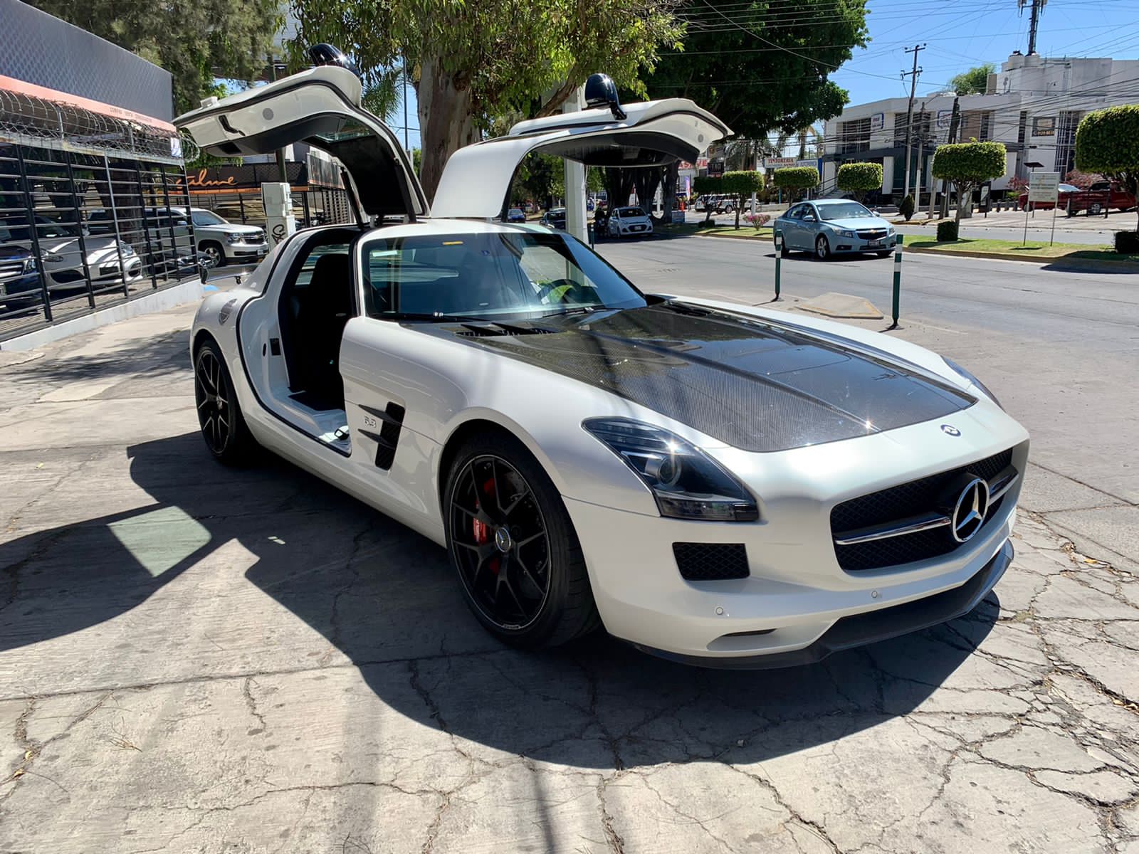 MERCEDES BENZ SLS 63 GT AMG 2014 BLANCO