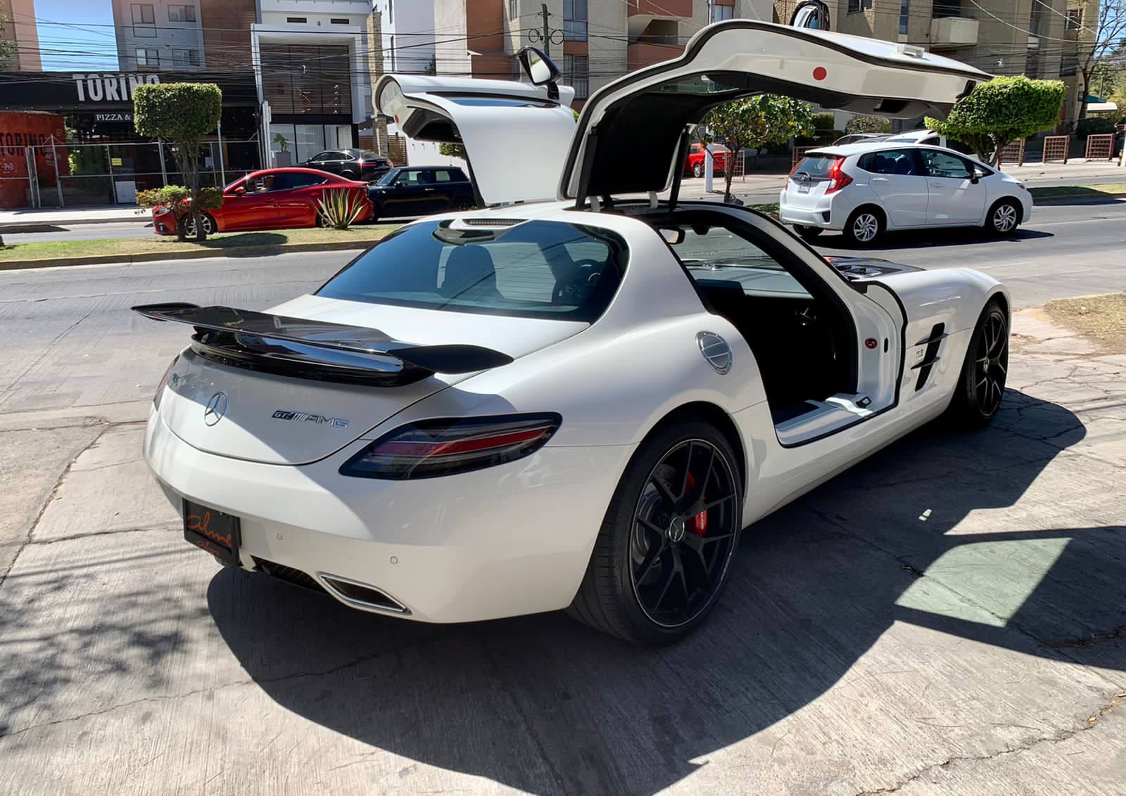 MERCEDES BENZ SLS 63 GT AMG 2014 BLANCO