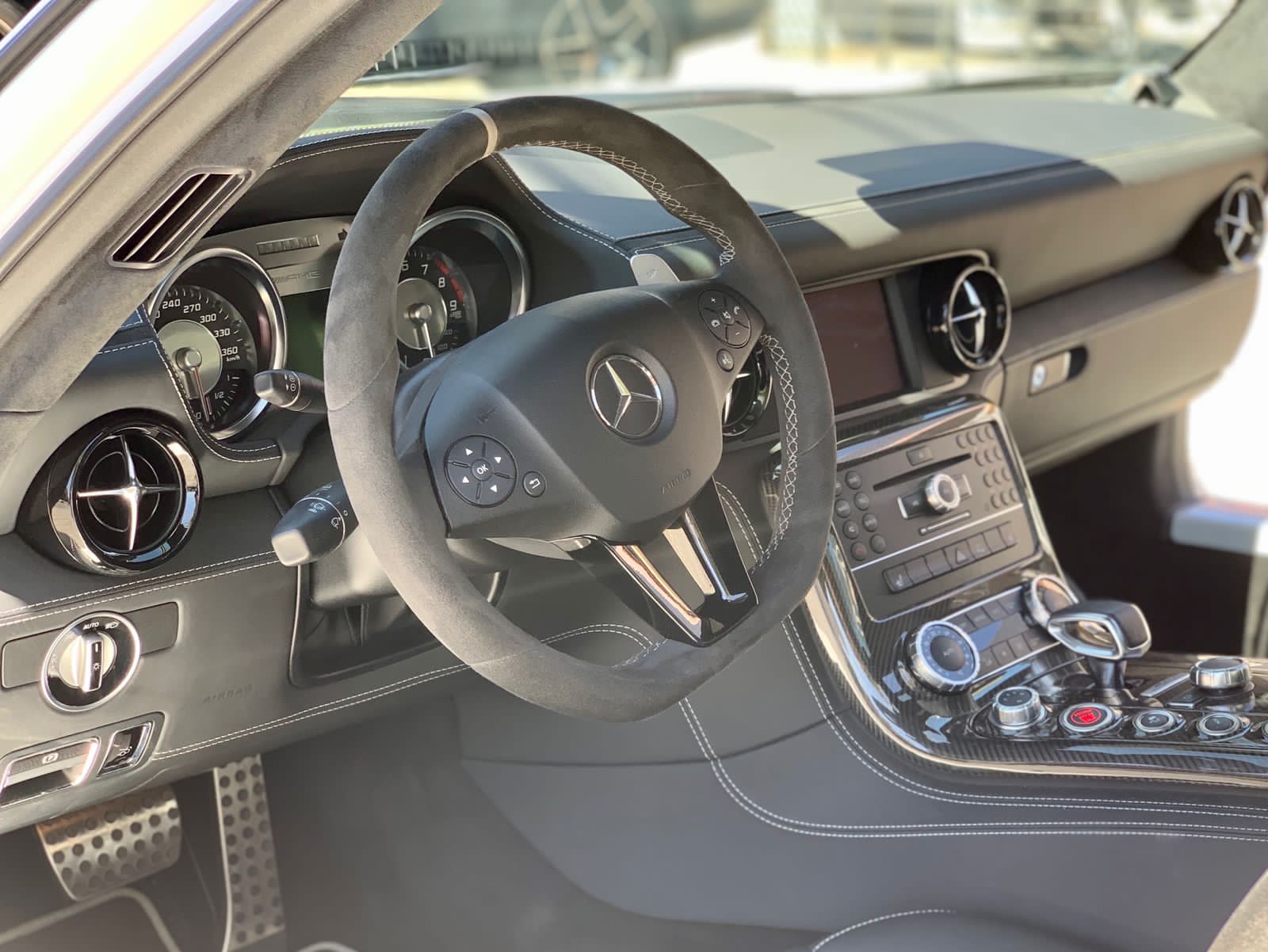 MERCEDES BENZ SLS 63 GT AMG 2014 BLANCO