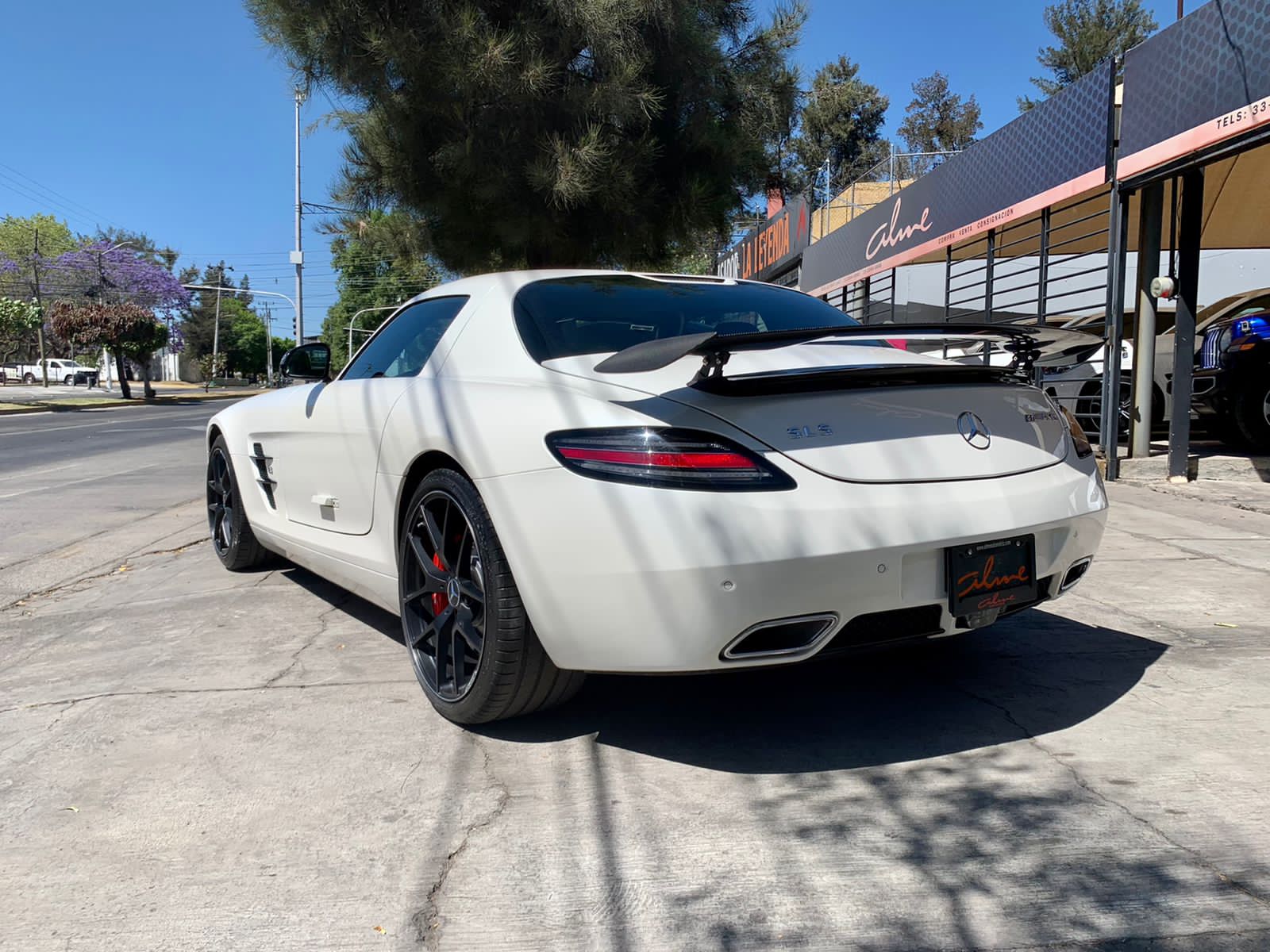 MERCEDES BENZ SLS 63 GT AMG 2014 BLANCO