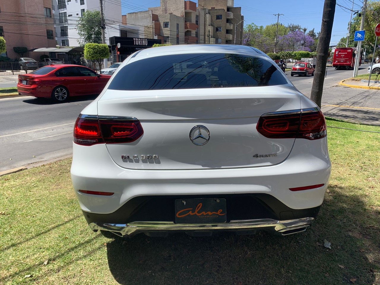 MERCEDES BENZ GLC300 COUPE 2020 BLANCO