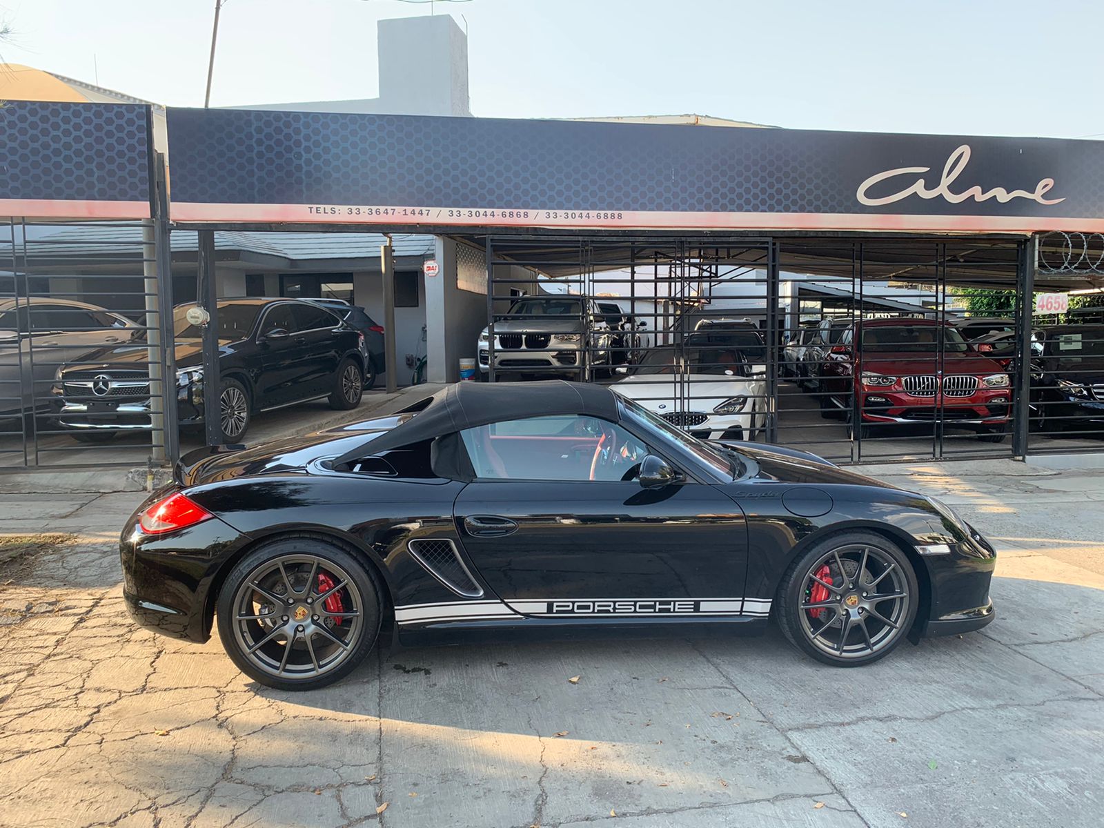 PORSCHE BOXTER SPYDER 2011