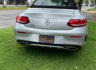 MERCEDES-BENZ CLASE C C300 CONVERTIBLE 2018 GRIS PLATA