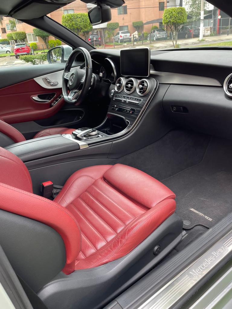 MERCEDES-BENZ CLASE C C300 CONVERTIBLE 2018 GRIS PLATA
