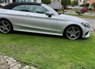 MERCEDES-BENZ CLASE C C300 CONVERTIBLE 2018 GRIS PLATA