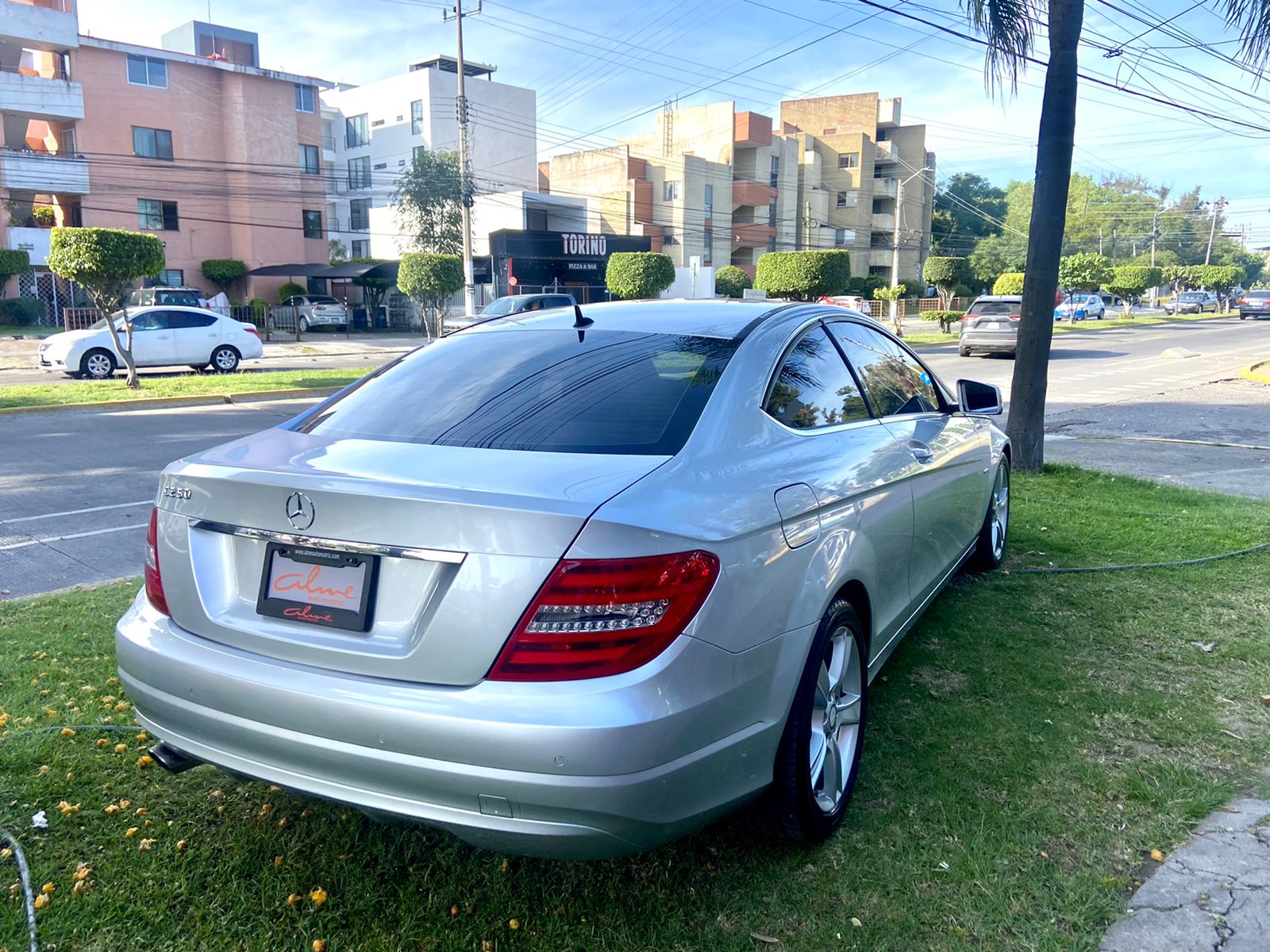MERCEDES C 250 COUPE CGI PLATA 2012