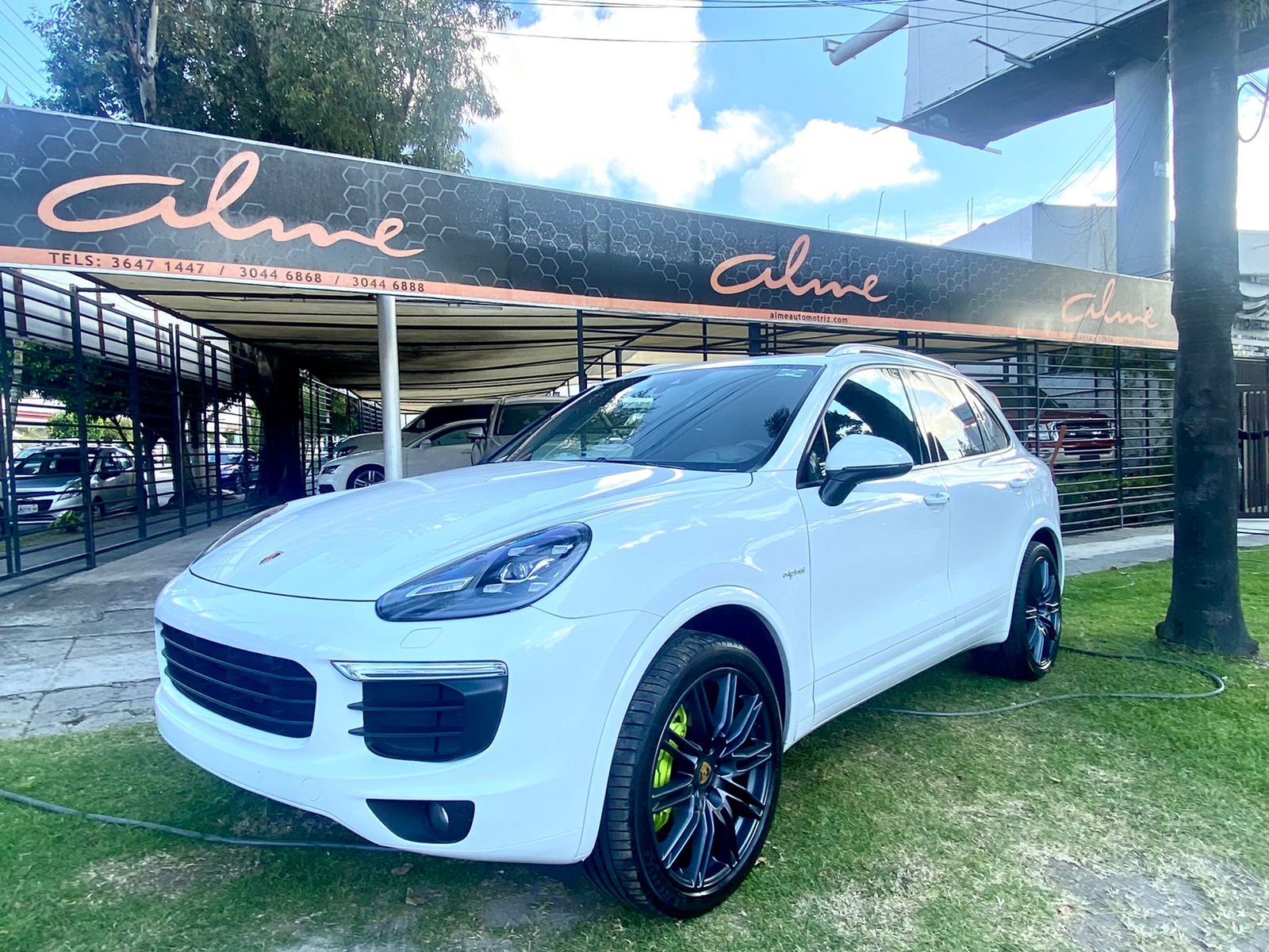 PORSCHE CAYENNE HYBRIDO BLANCO 2016