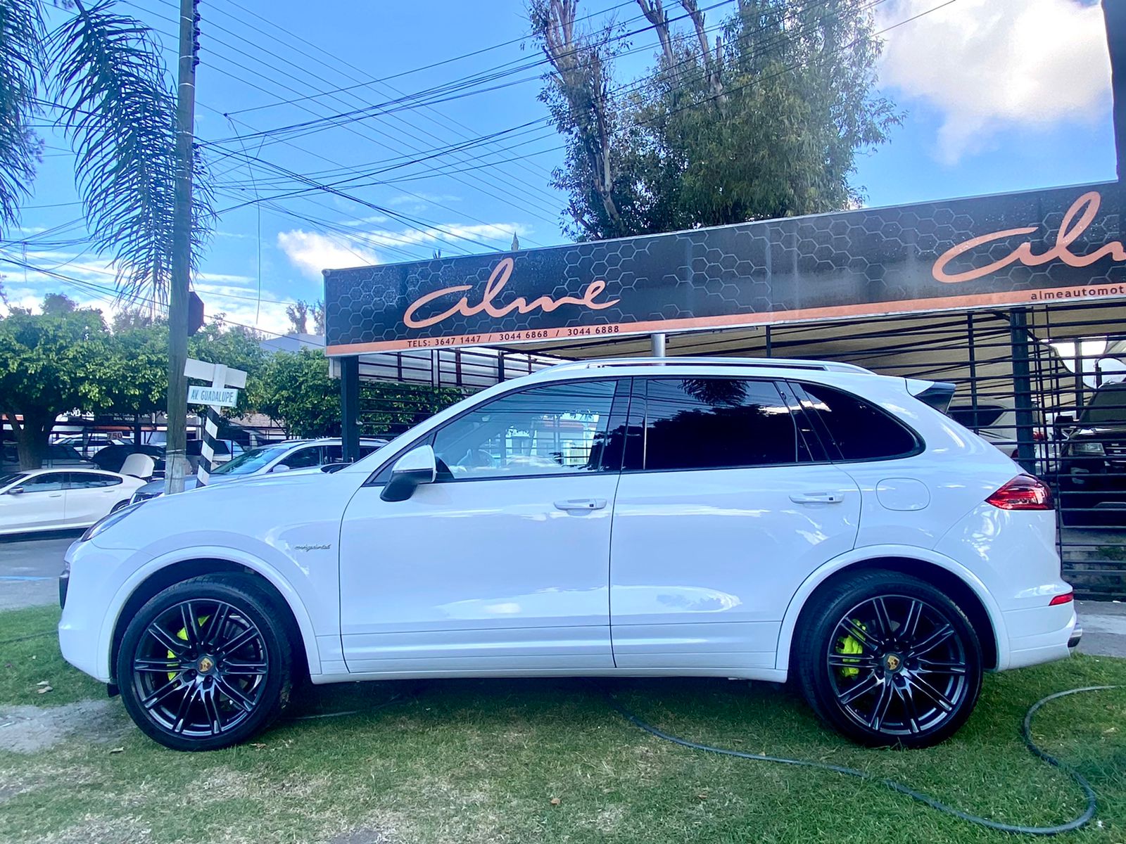 PORSCHE CAYENNE HYBRIDO BLANCO 2016
