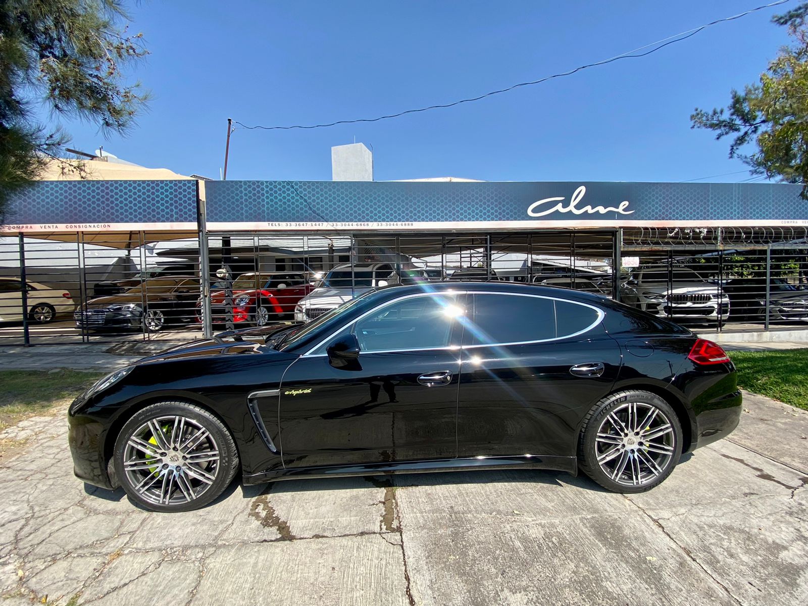 PORSCHE PANAMERA NEGRO 2016