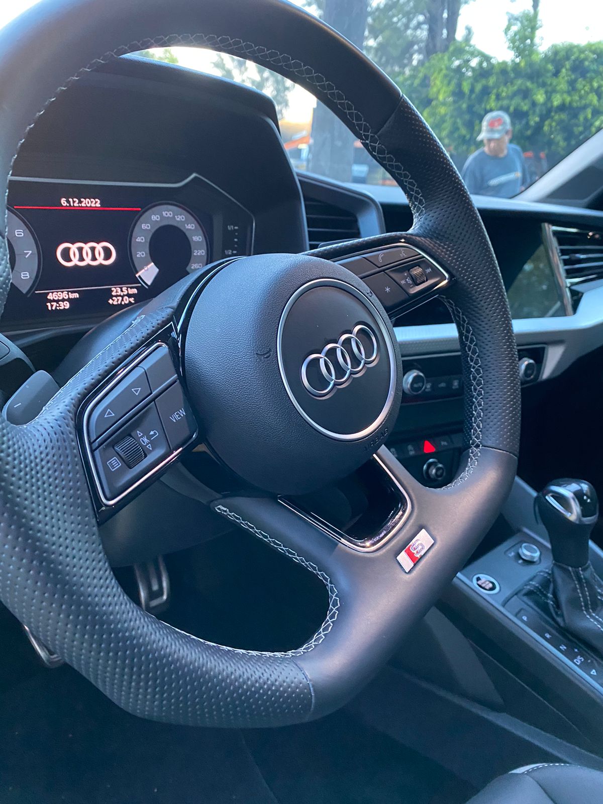 AUDI A1 S LINE 2022 AMARILLO