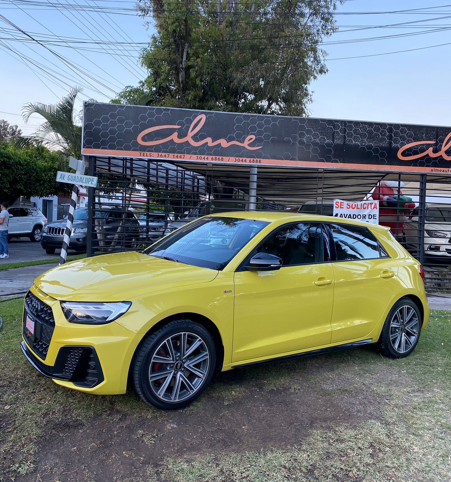 AUDI A1 S LINE 2022 AMARILLO