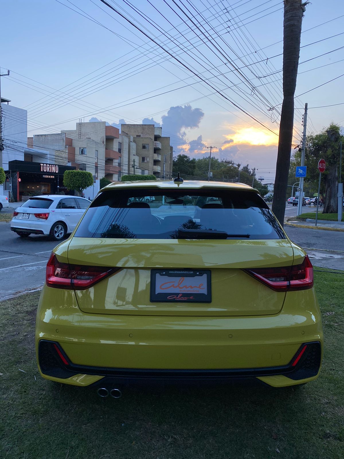 AUDI A1 S LINE 2022 AMARILLO