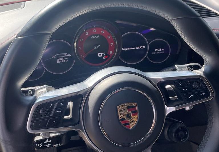 PORSCHE CAYENNE ROJO 2021 COUPE