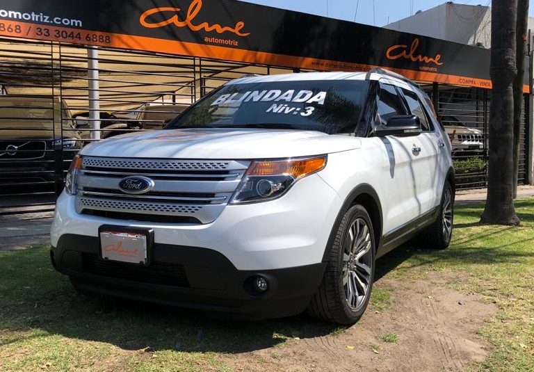 FORD EXPLORET XLT 2015 BLINDAJE NIVEL 3