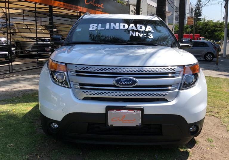 FORD EXPLORET XLT 2015 BLINDAJE NIVEL 3