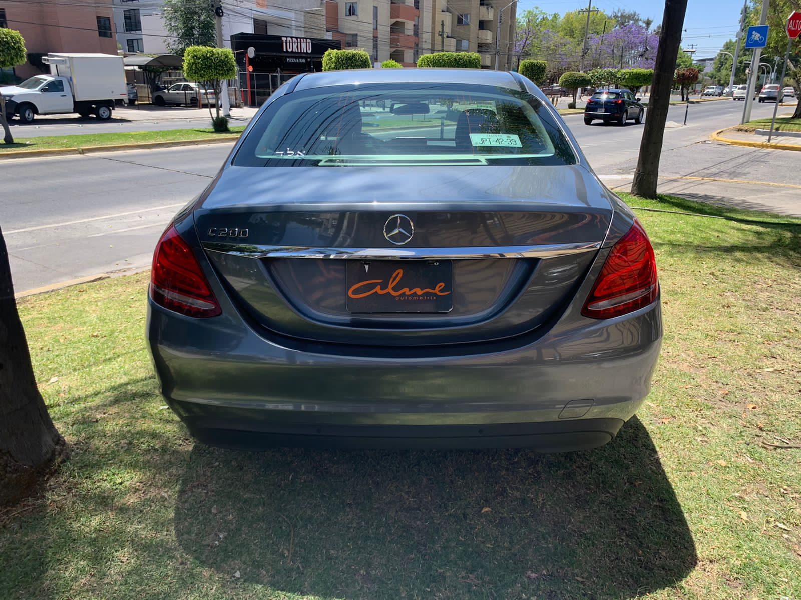 MERCEDES BENZ C200 EXCLUSIVE 2018 GRIS