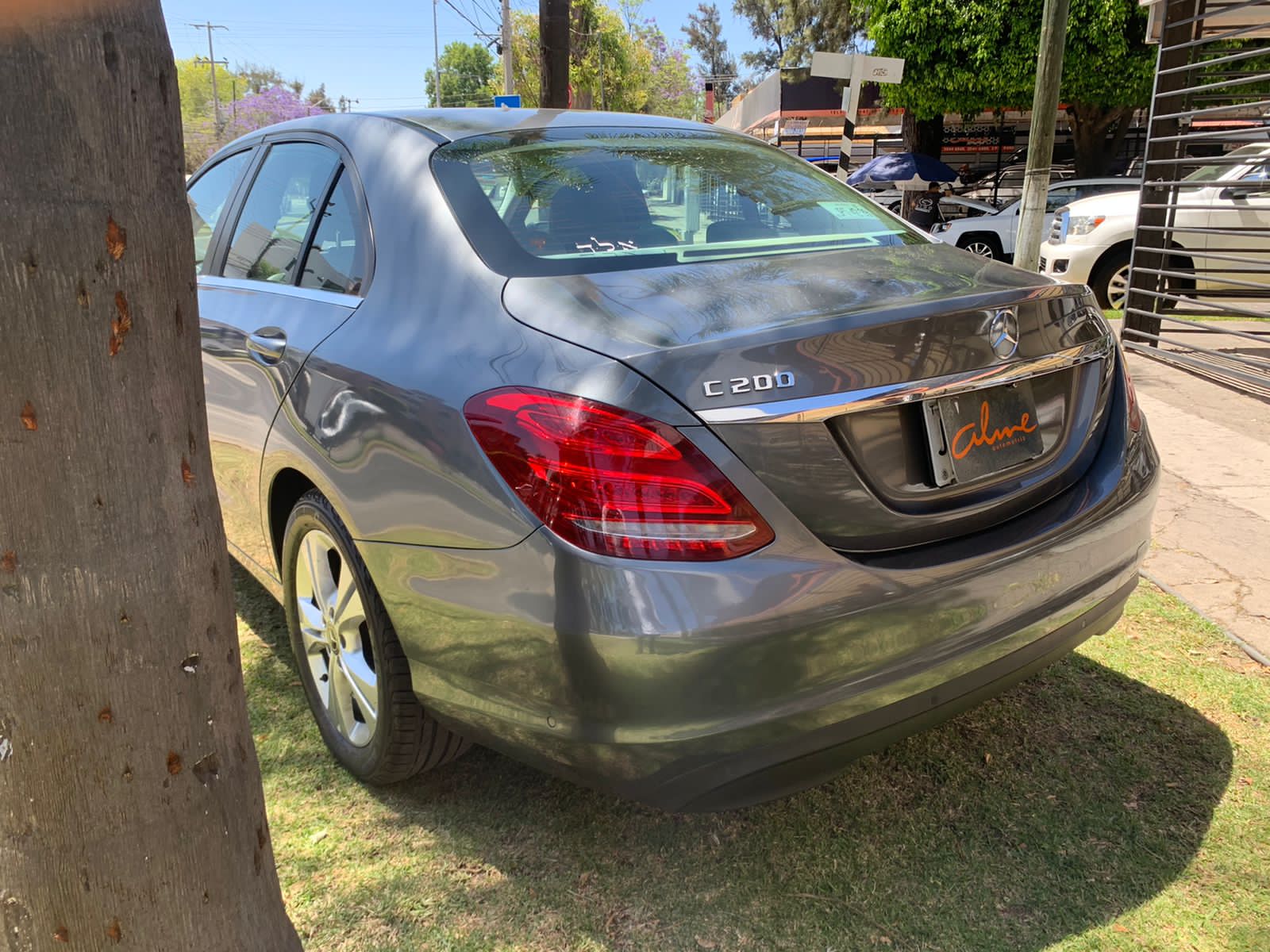 MERCEDES BENZ C200 EXCLUSIVE 2018 GRIS