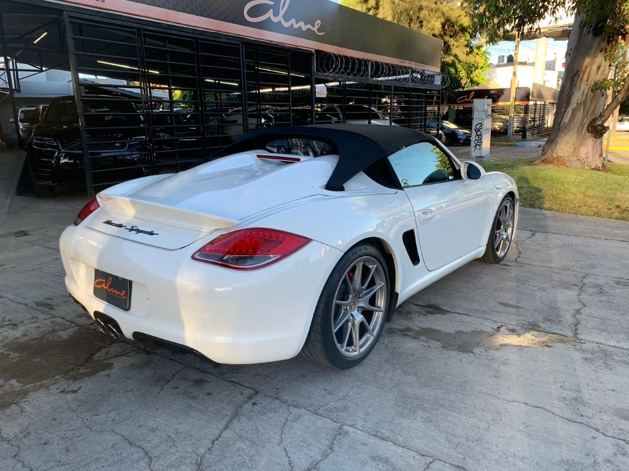 PORSCHE BOXSTER SPYDER 2012 BLANCO