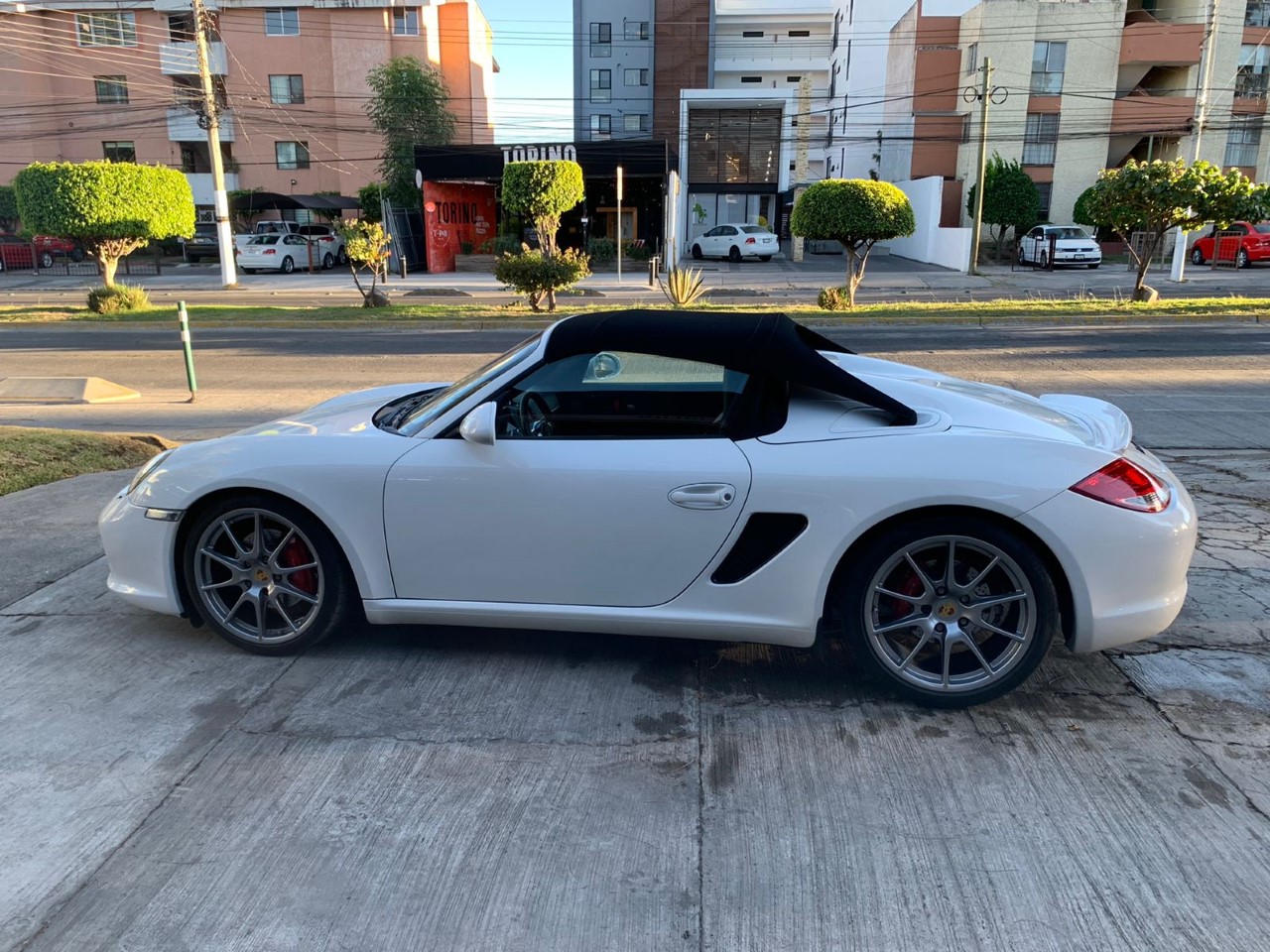 PORSCHE BOXSTER SPYDER 2012 BLANCO