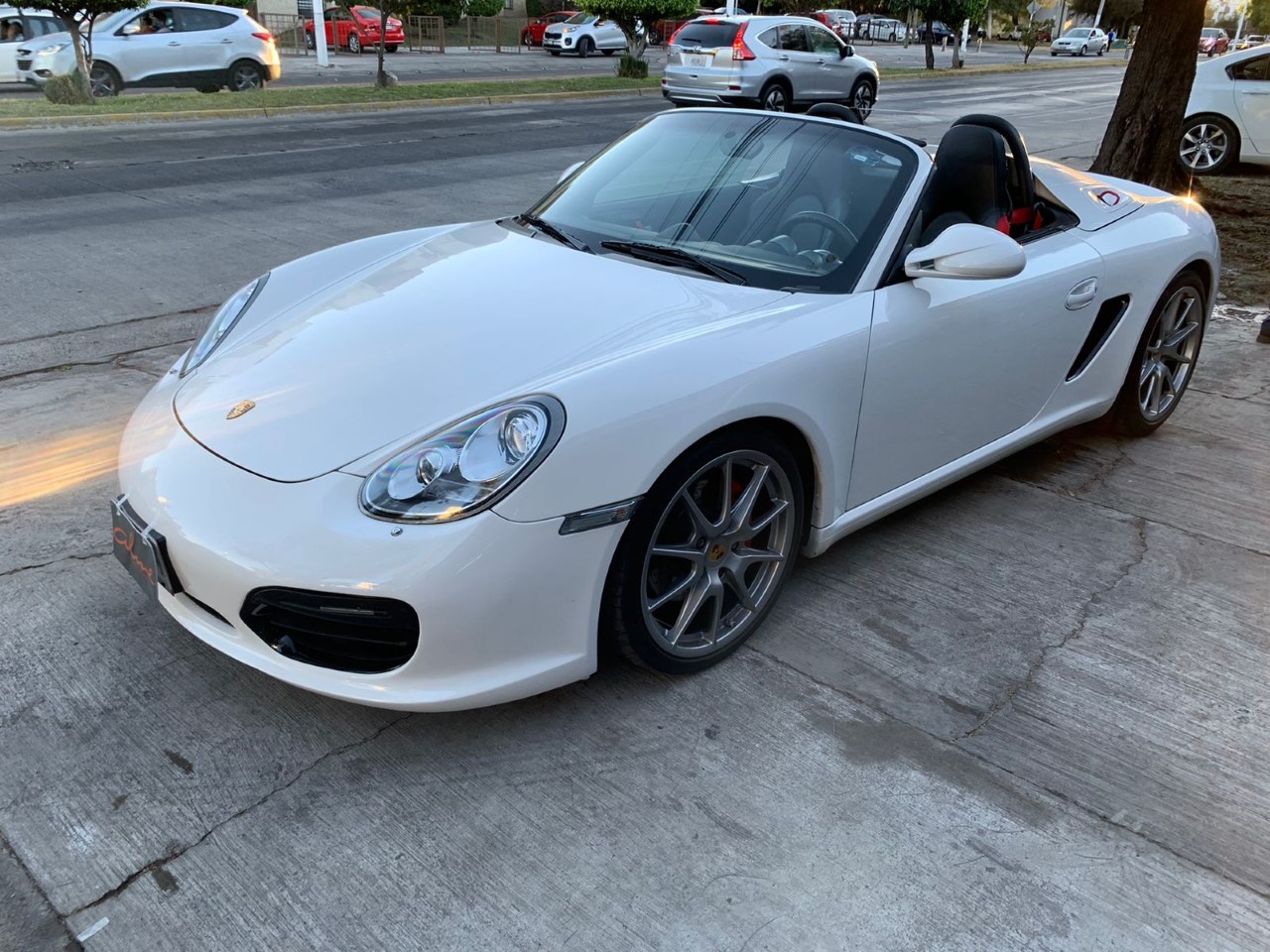 PORSCHE BOXSTER SPYDER 2012 BLANCO