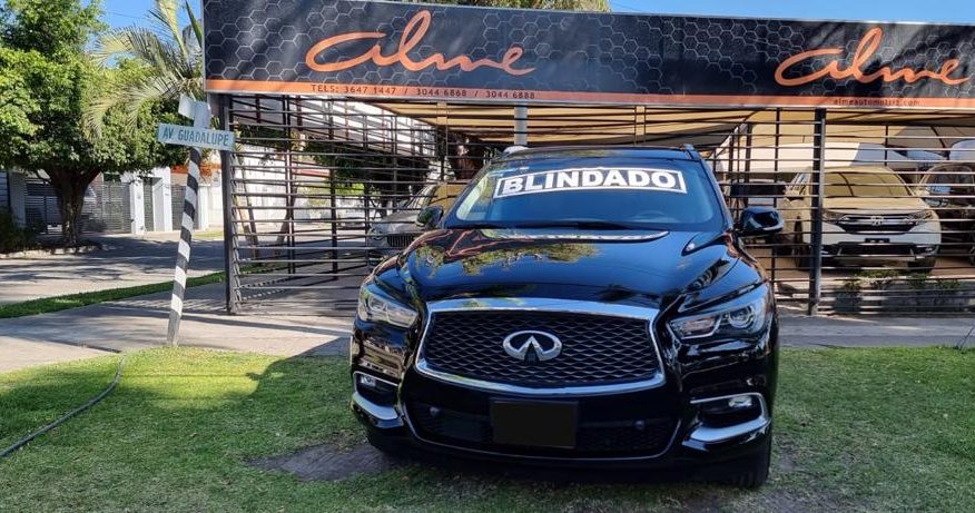 INFINITI QX60 2017 BLINDAJE NIVEL 4