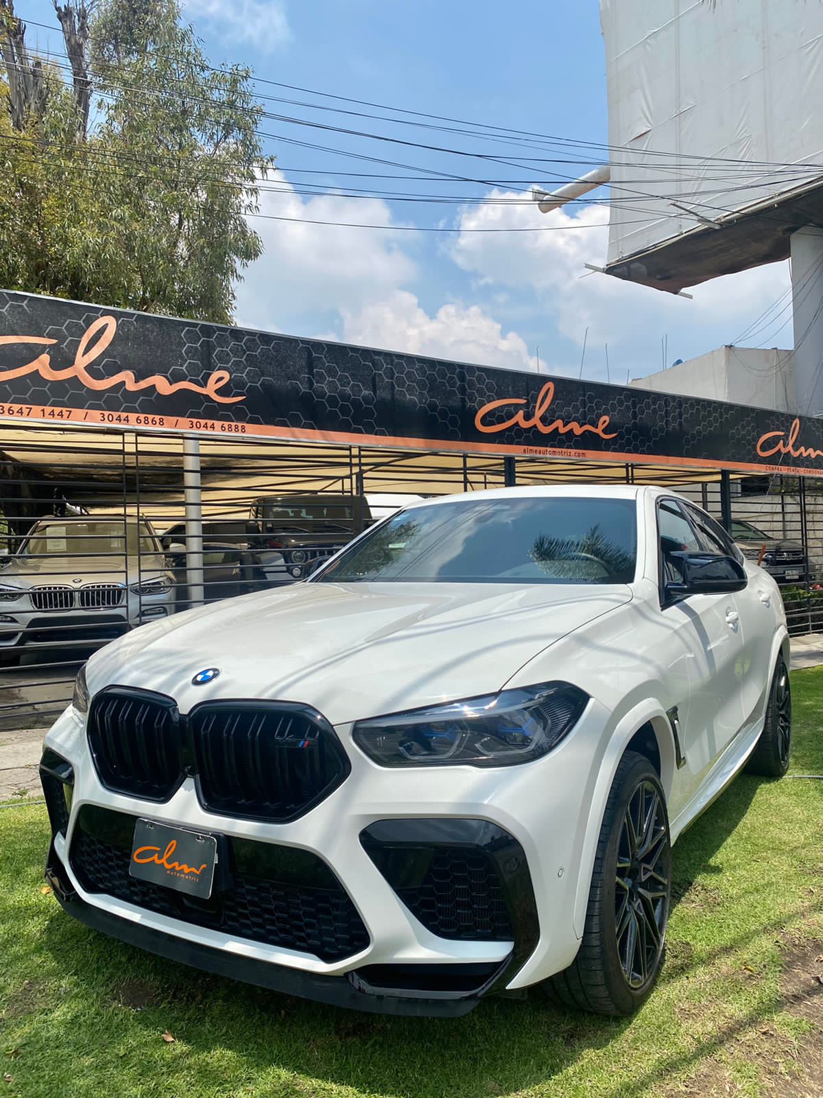 BMW X6 M COMPETITION 2022 BLANCO