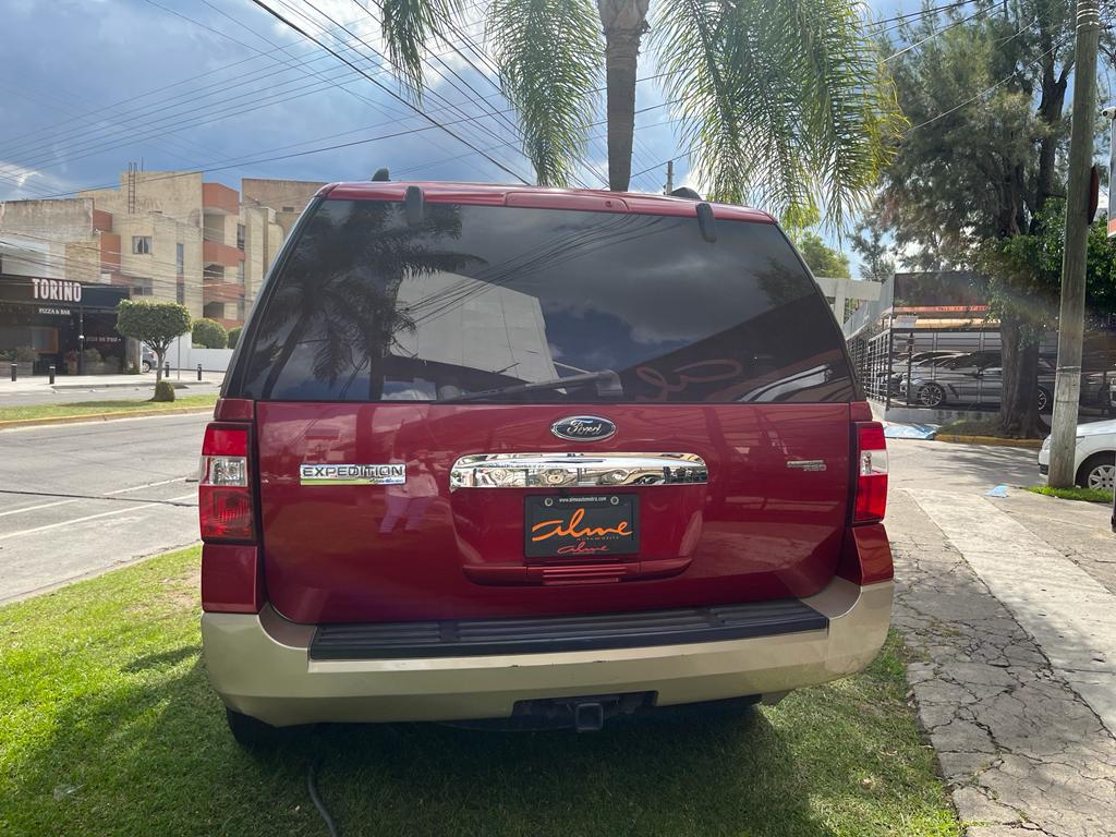 FORD EXPEDITION EDDIE BAUER 2007 ROJO