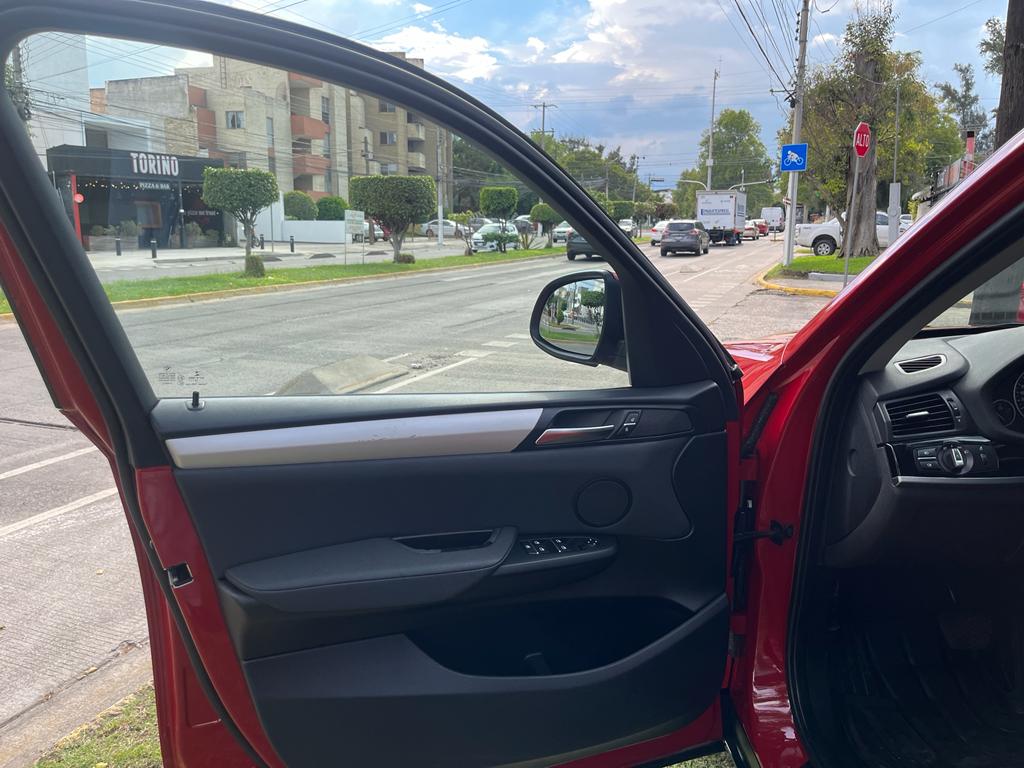 BMW X3 SDRIVE 2.0 2017 ROJO