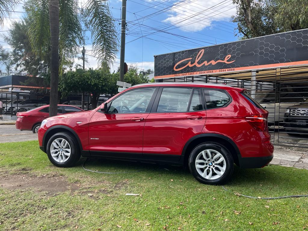 BMW X3 SDRIVE 2.0 2017 ROJO