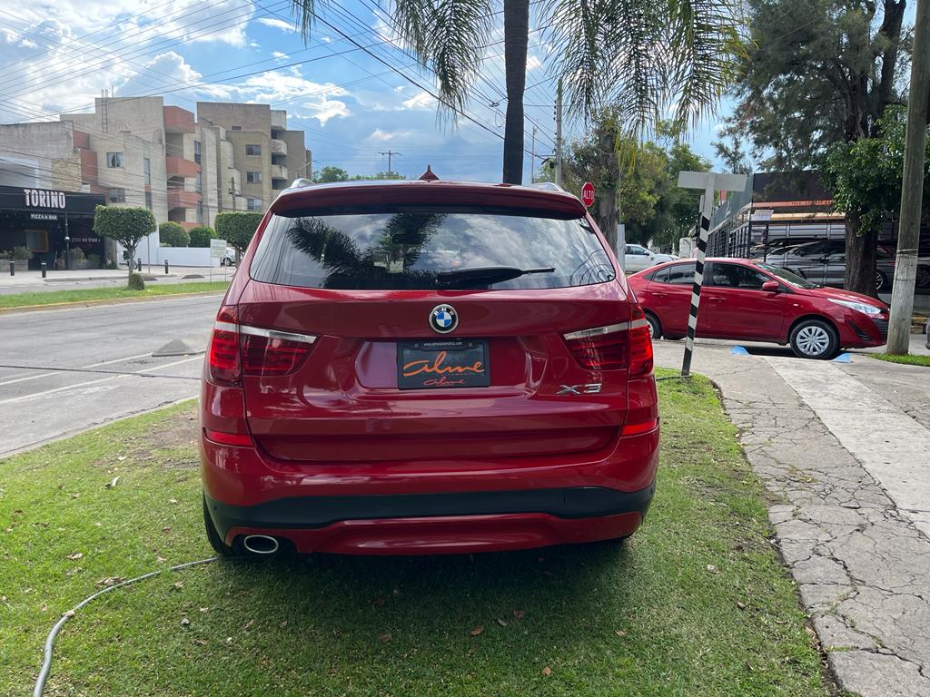 BMW X3 SDRIVE 2.0 2017 ROJO