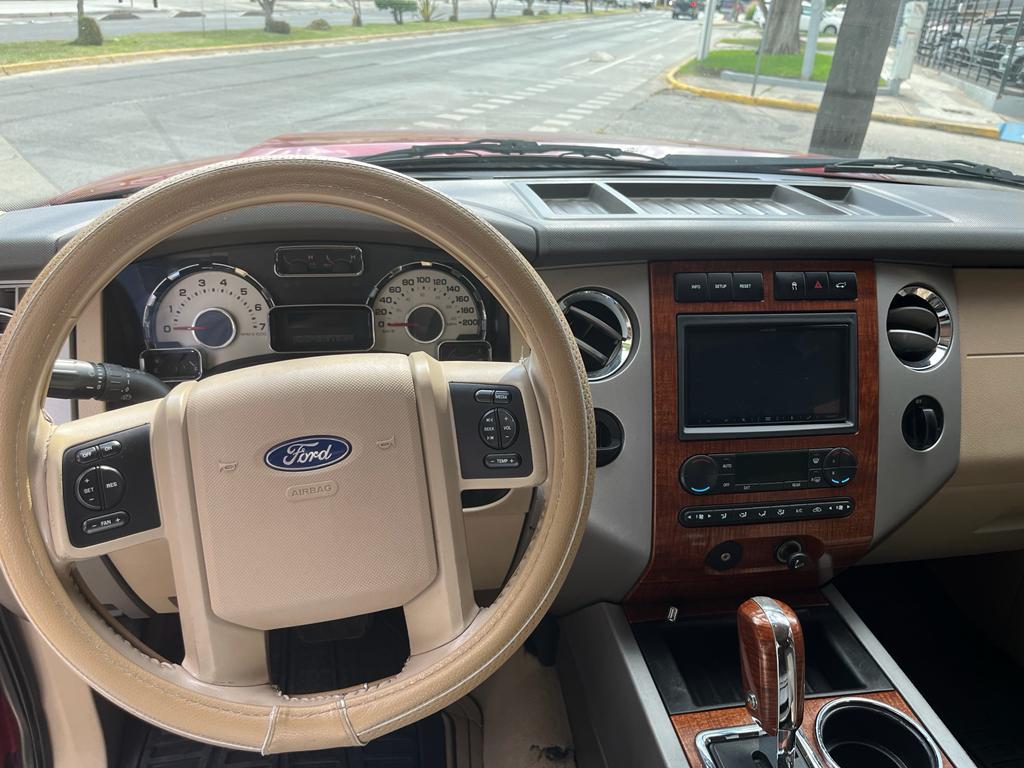 FORD EXPEDITION EDDIE BAUER 2007 ROJO