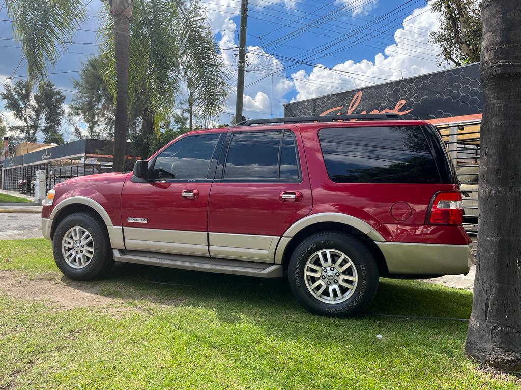 FORD EXPEDITION EDDIE BAUER 2007 ROJO