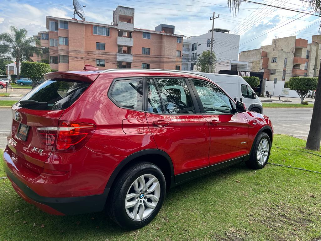BMW X3 SDRIVE 2.0 2017 ROJO