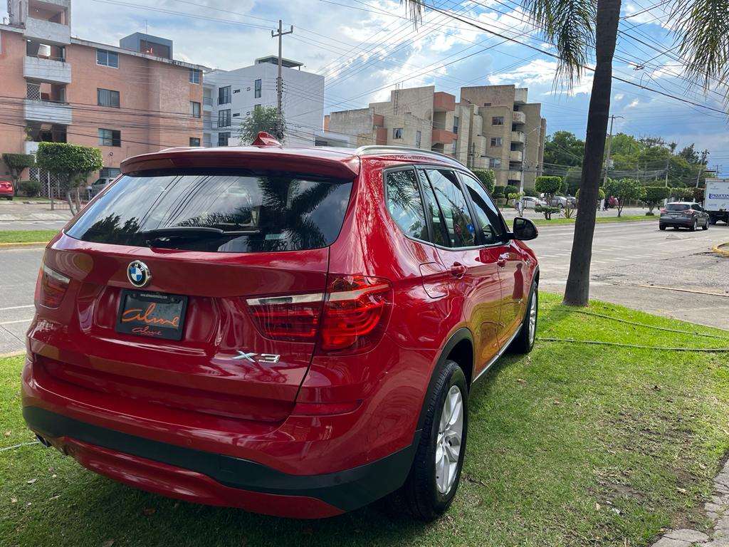 BMW X3 SDRIVE 2.0 2017 ROJO