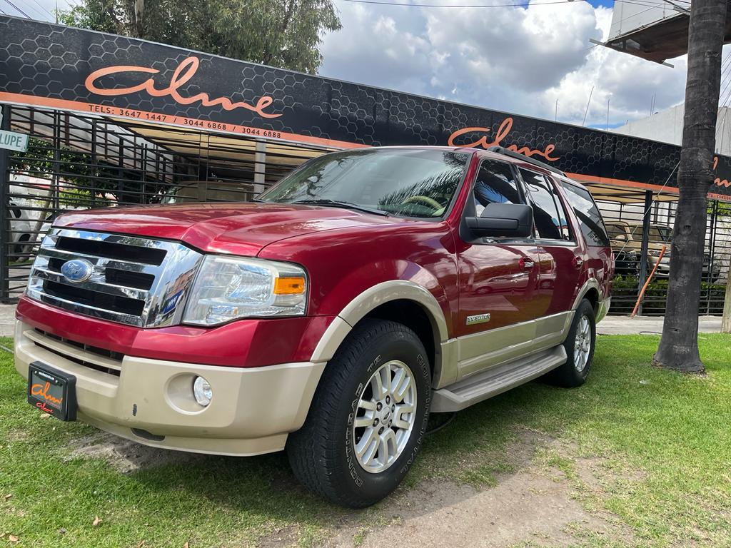 FORD EXPEDITION EDDIE BAUER 2007 ROJO
