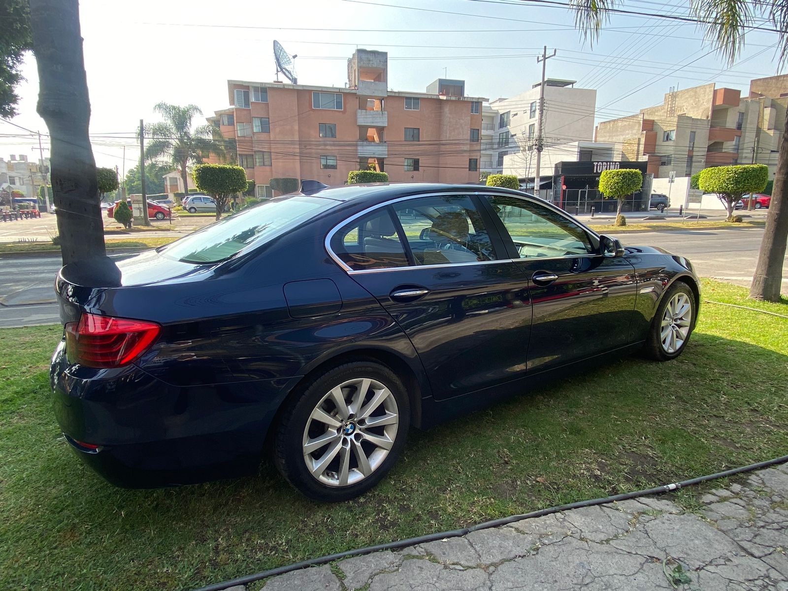 BMW 520 SERIE 5 AZUL 2016