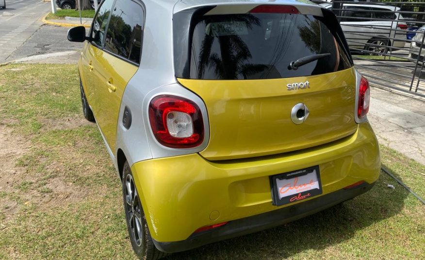 SMART FORFOUR PASSION MANUAL VERDE 2016