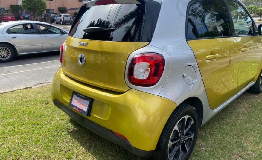 SMART FORFOUR PASSION MANUAL VERDE 2016
