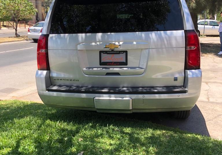 CHEVROLET SUBURBAN 2016 PLATA BLINDAJE NIVEL 5